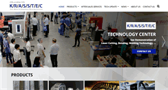 Desktop Screenshot of krasstec.com