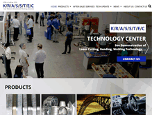 Tablet Screenshot of krasstec.com